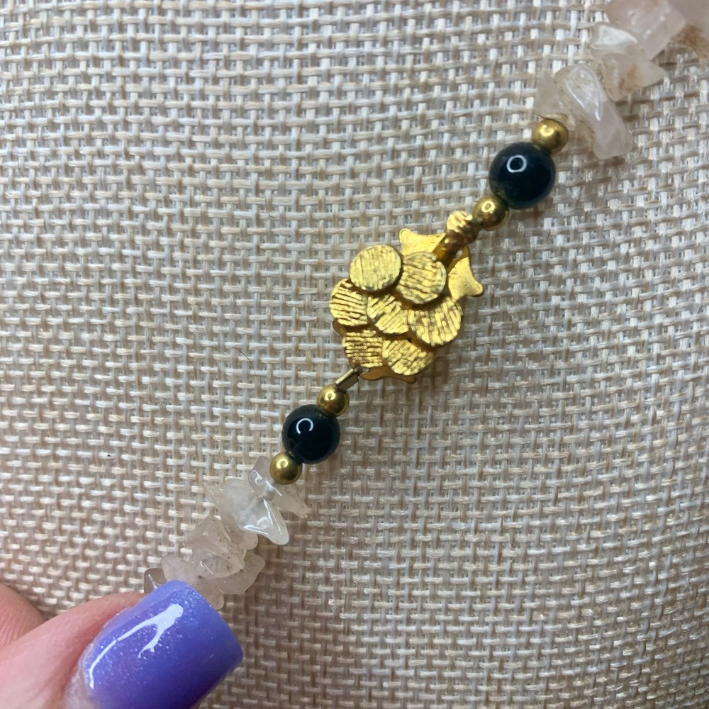 Lee Sands Pink Plumeria Floral Necklace - Picture 10 of 12